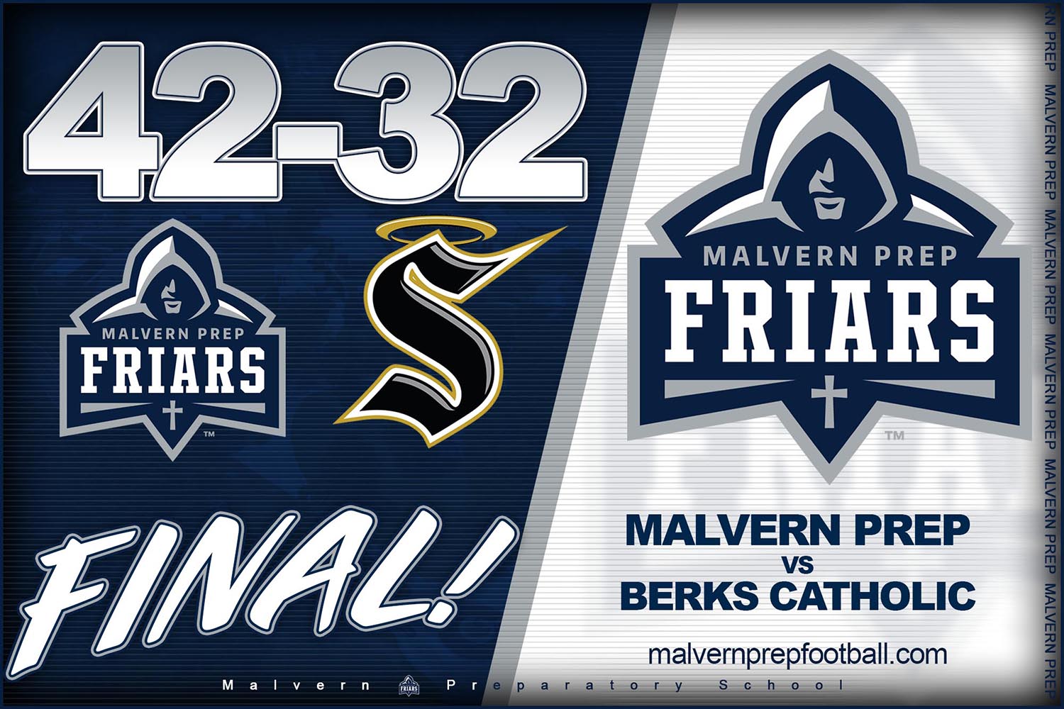 Malvern Prep Friars Football!