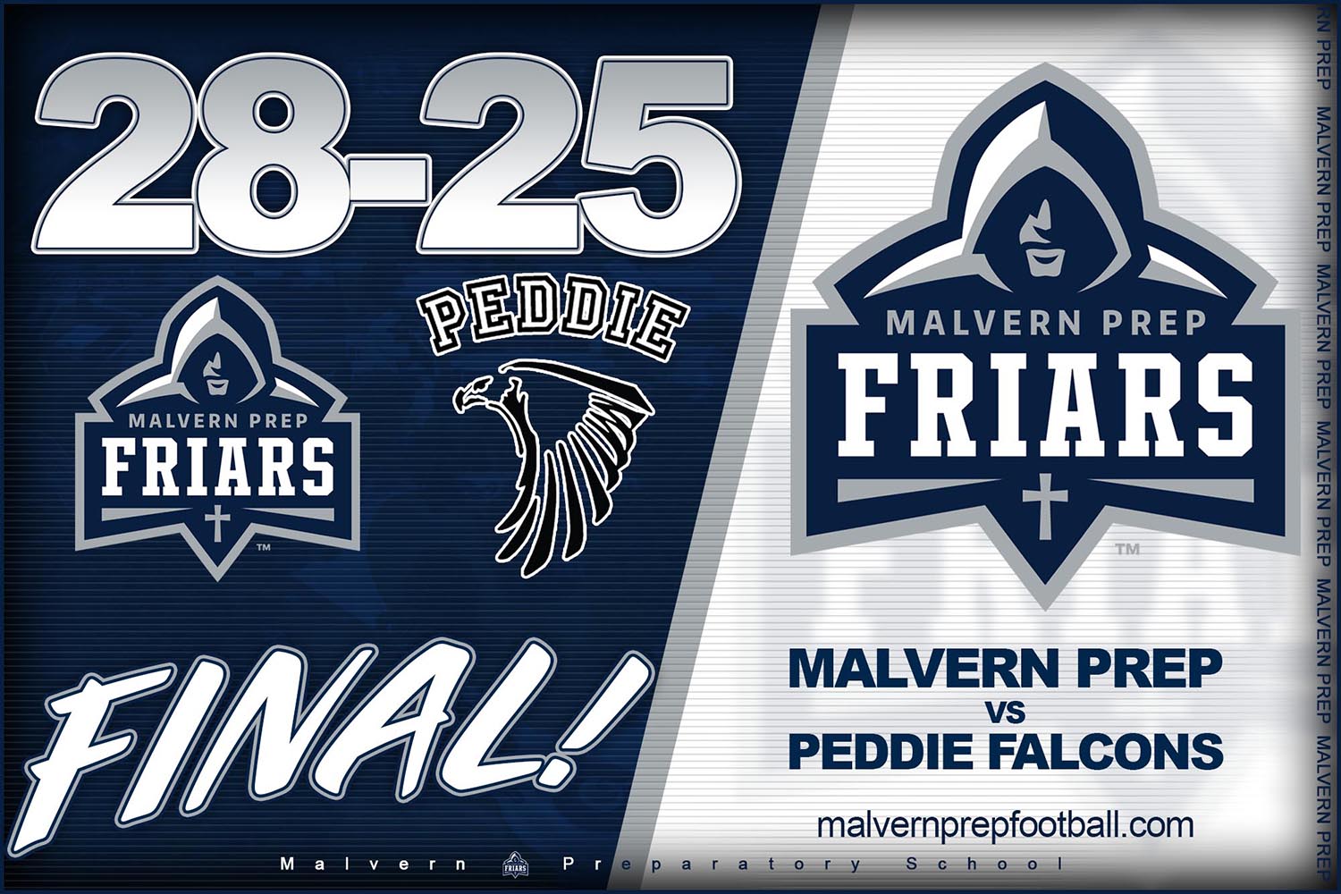 Malvern Prep Friars Football!