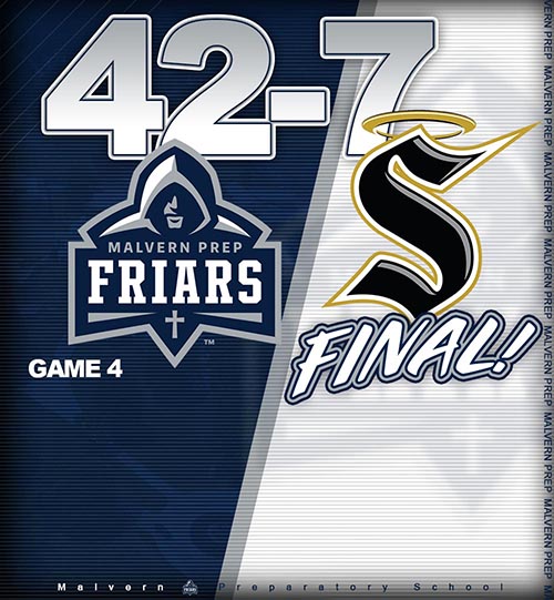 Malvern Prep 42 vs. Berks Catholic 7 Final