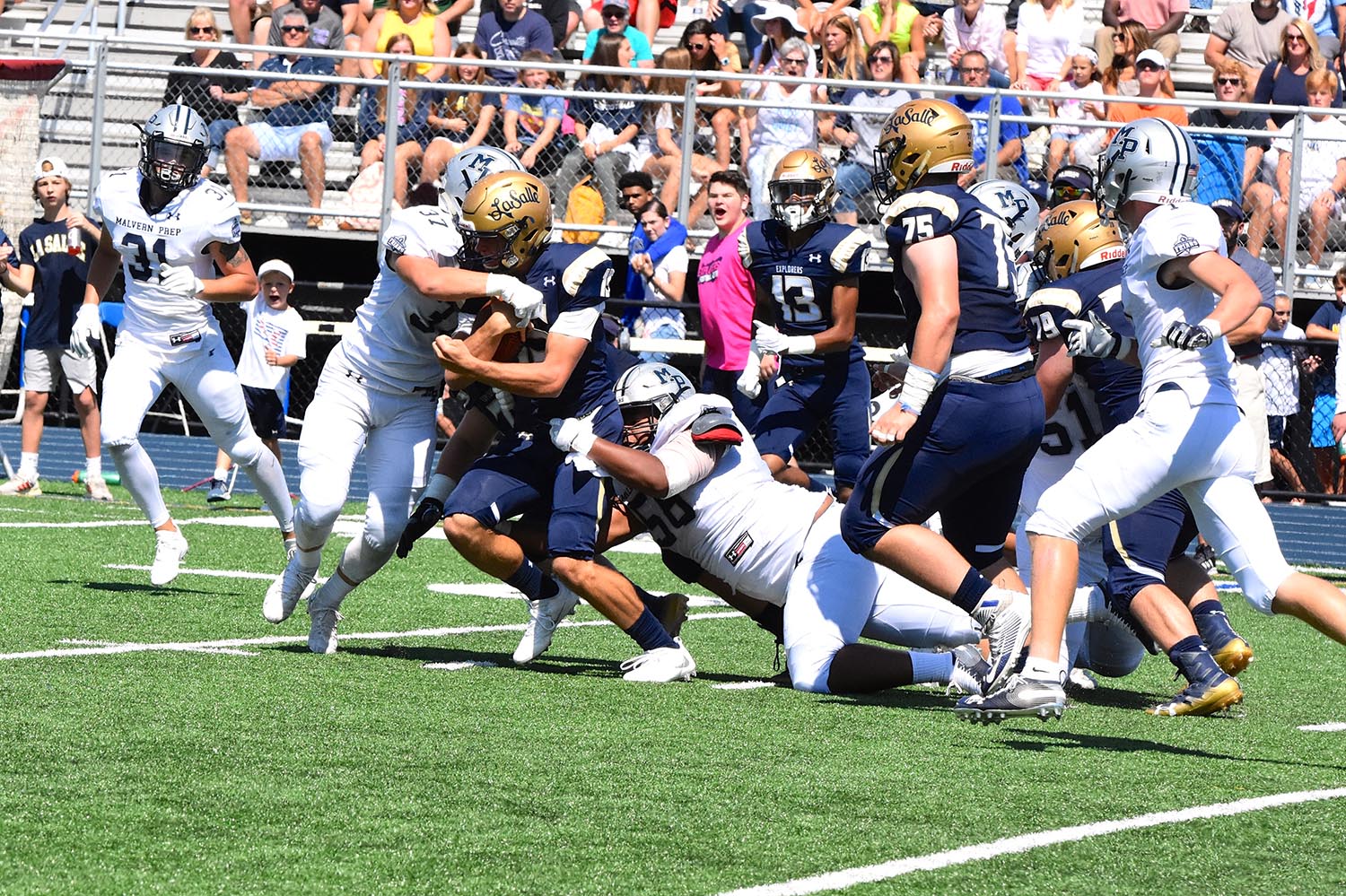 Malvern Prep Football vs La Salle Final Tackle!