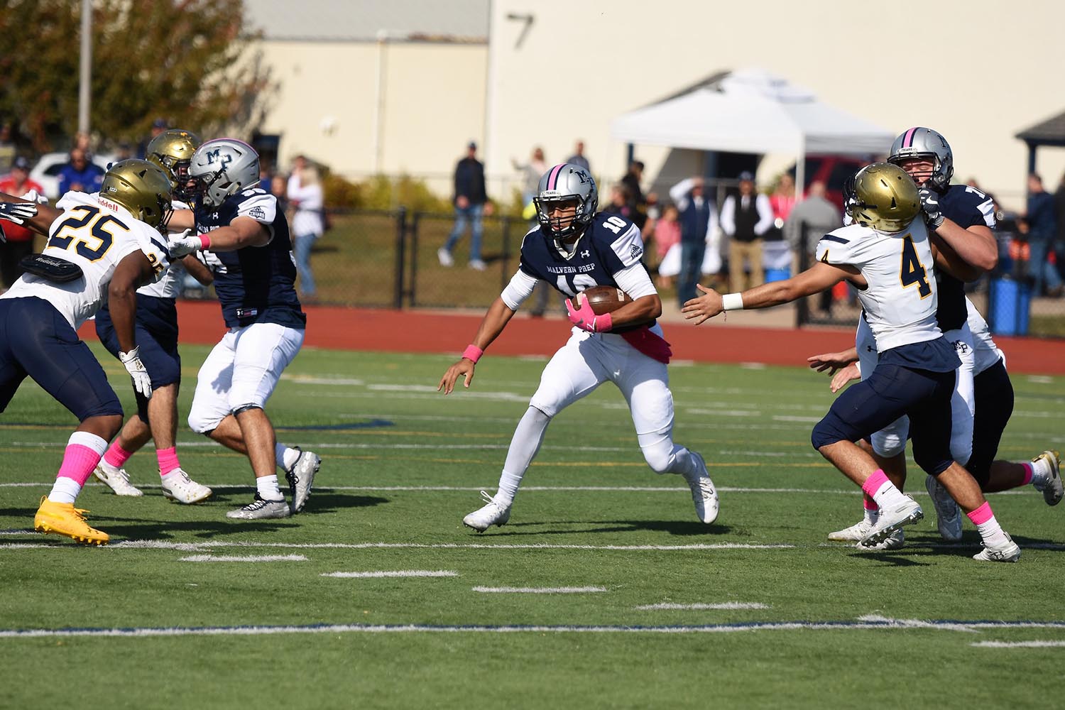 Malvern Prep Football vs William Penn Finding Daylight!
