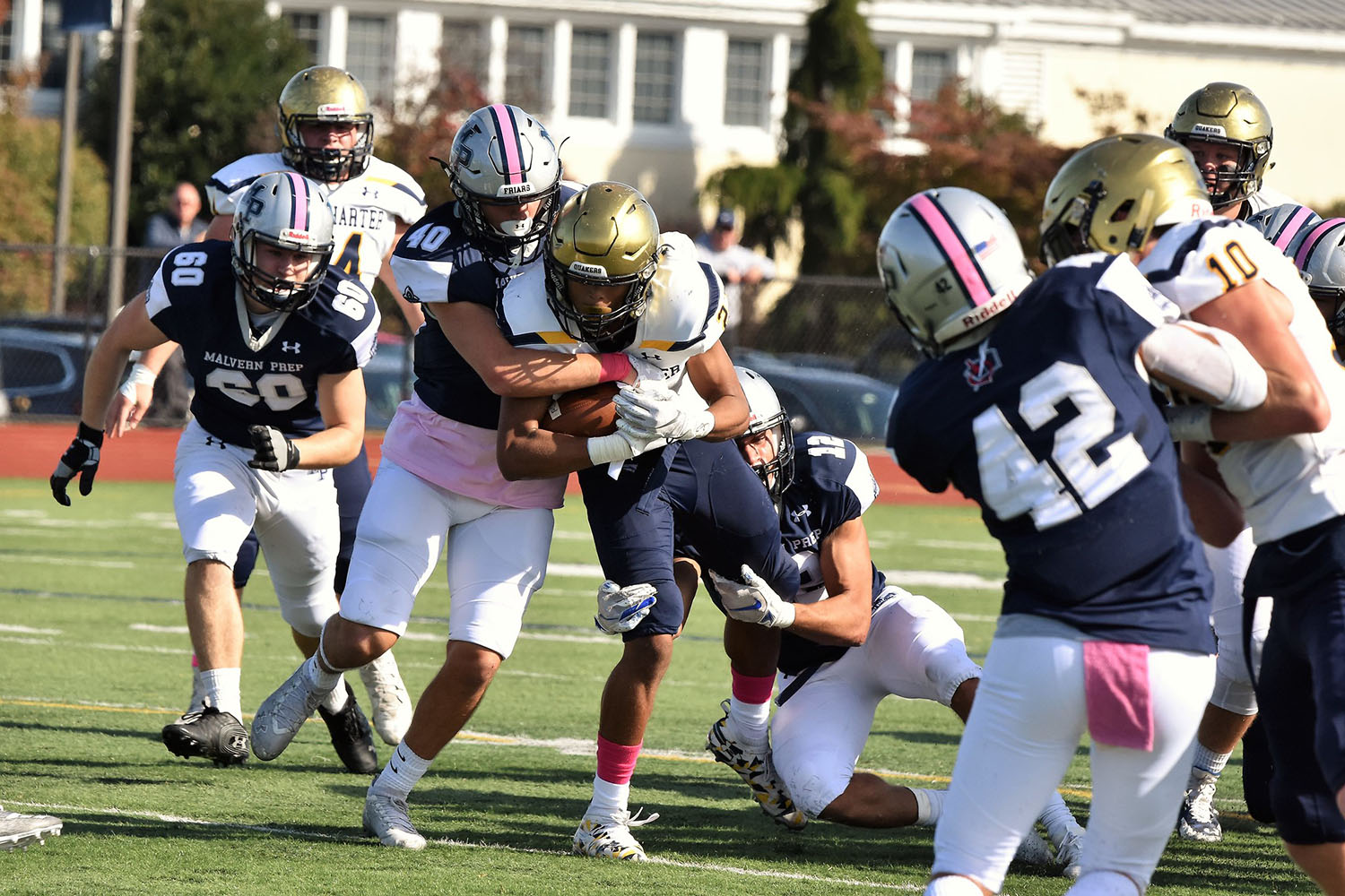 Malvern Prep Football vs William Penn Tackle!