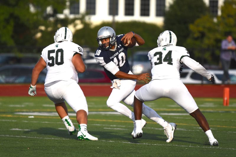 Gameday! Malvern Prep Football Scrimmage Quarterback!