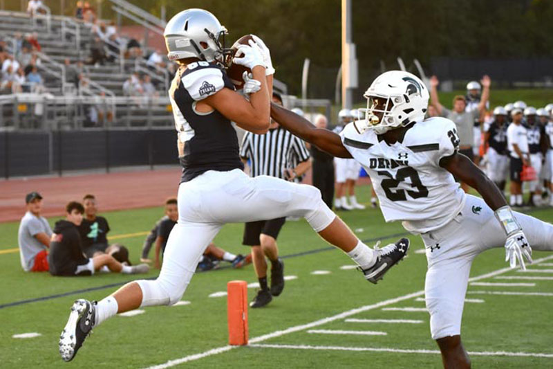 Gameday! Malvern Prep Football Scrimmage WR Catch!