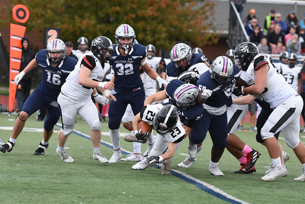 Malvern Prep vs Germantown Swarming Defense!