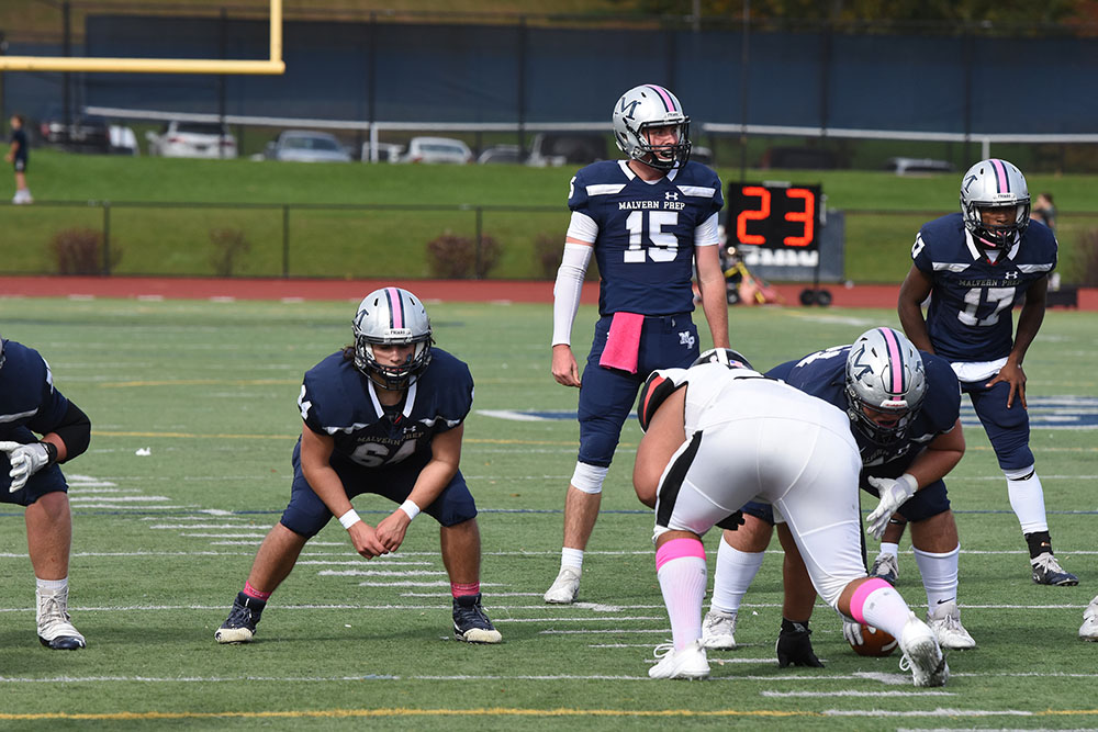 Malvern Prep vs Germantown Looking over the Offense!
