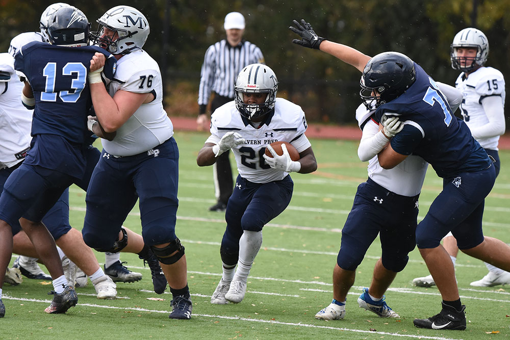 Malvern Prep Friars looking for daylight!