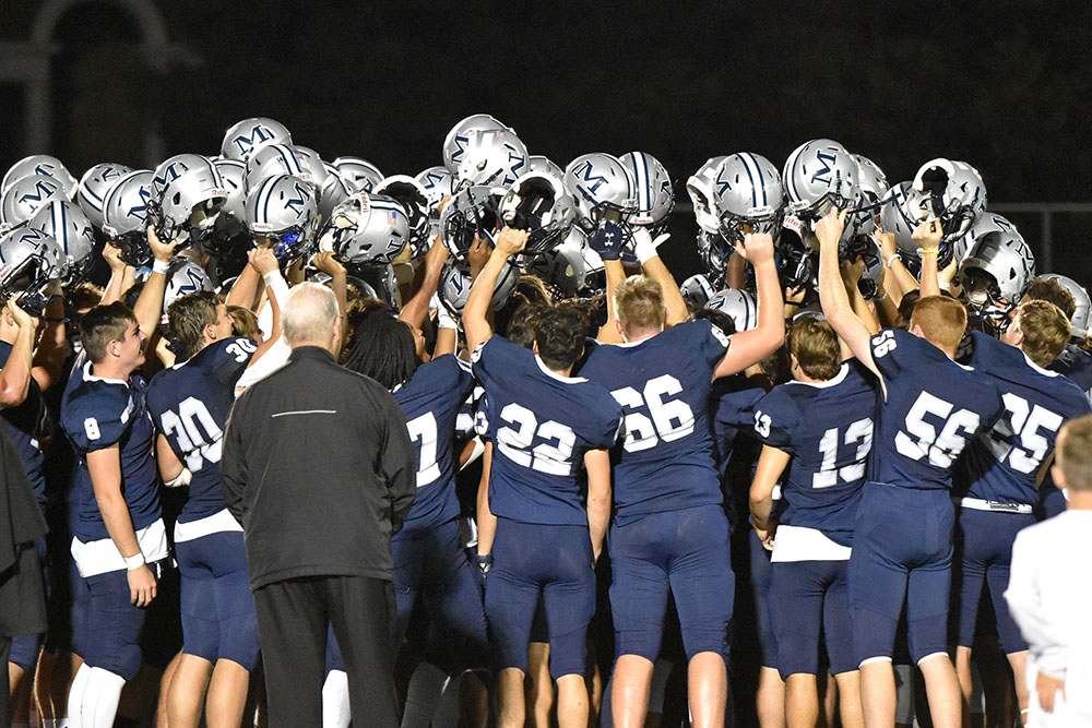 Malvern Prep vs West Caltholic- Team Huddle!