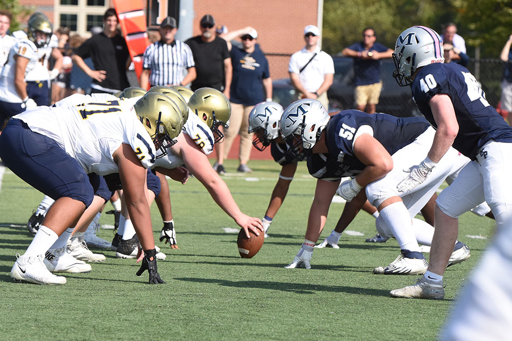 Malvern Prep vs William Penn Charter Defensive Line!