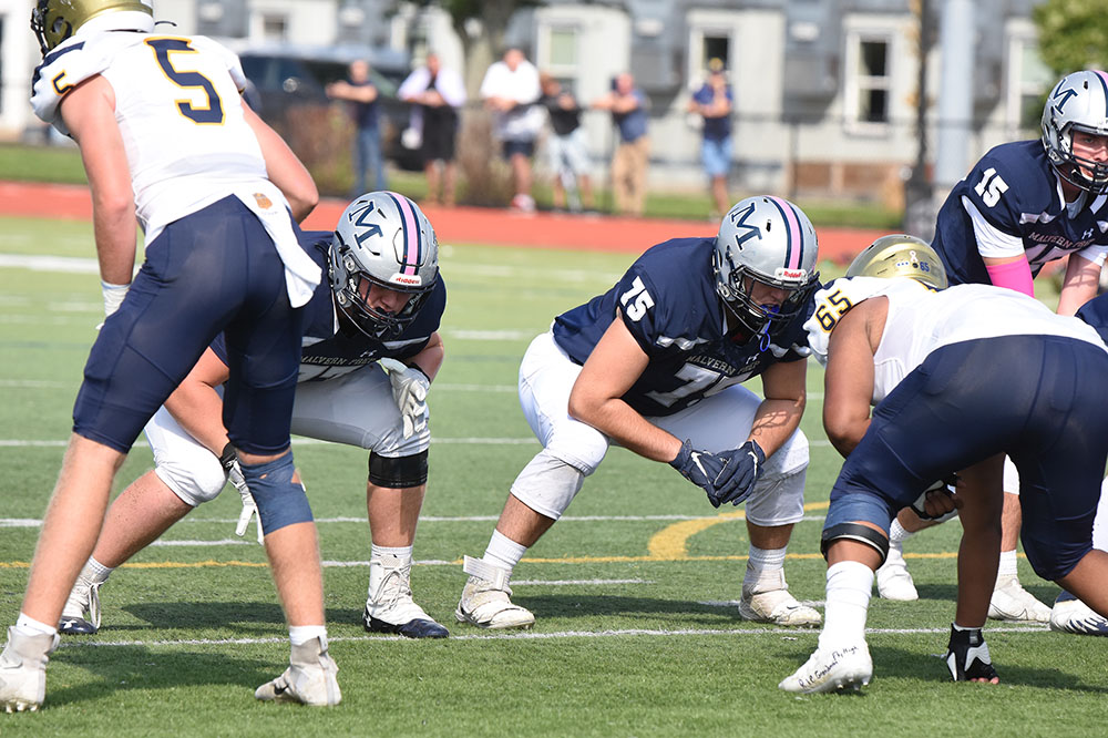 Malvern Prep vs William Penn Charter Offensive Line!