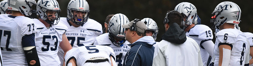 Malvern Prep Friars looking for daylight!