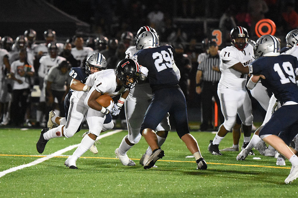 Getting down the ball carrier