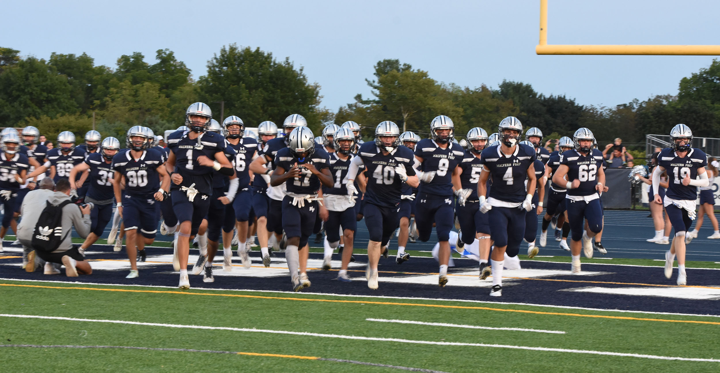 Malvern taking the Field