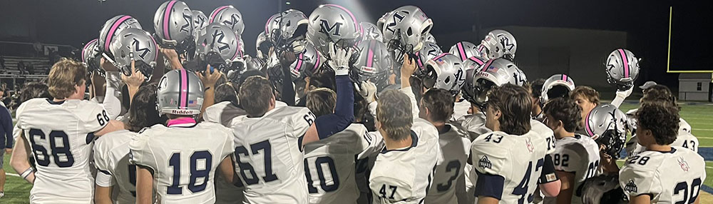 Malvern Prep Celebration Huddle