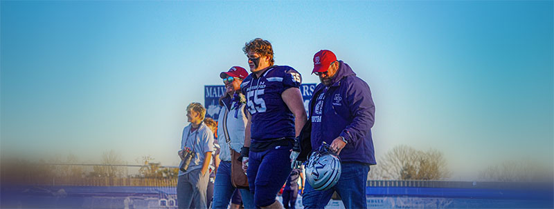 Malvern Prep Football on Senior Night