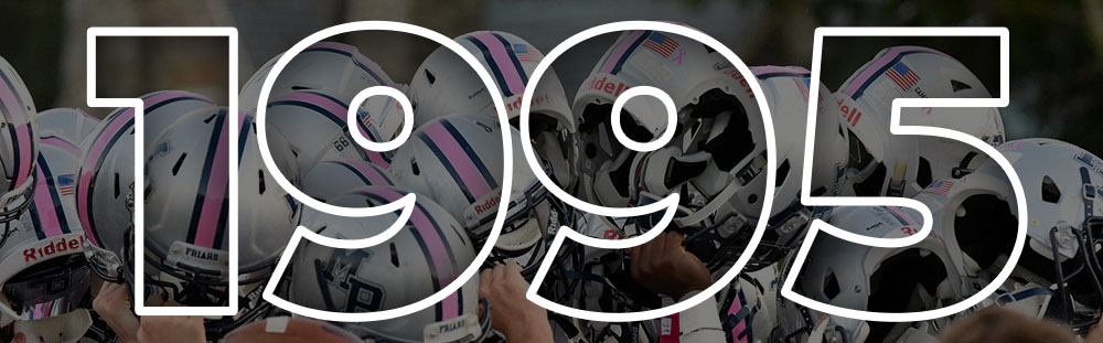 1995 Malvern Prep Football Helmets