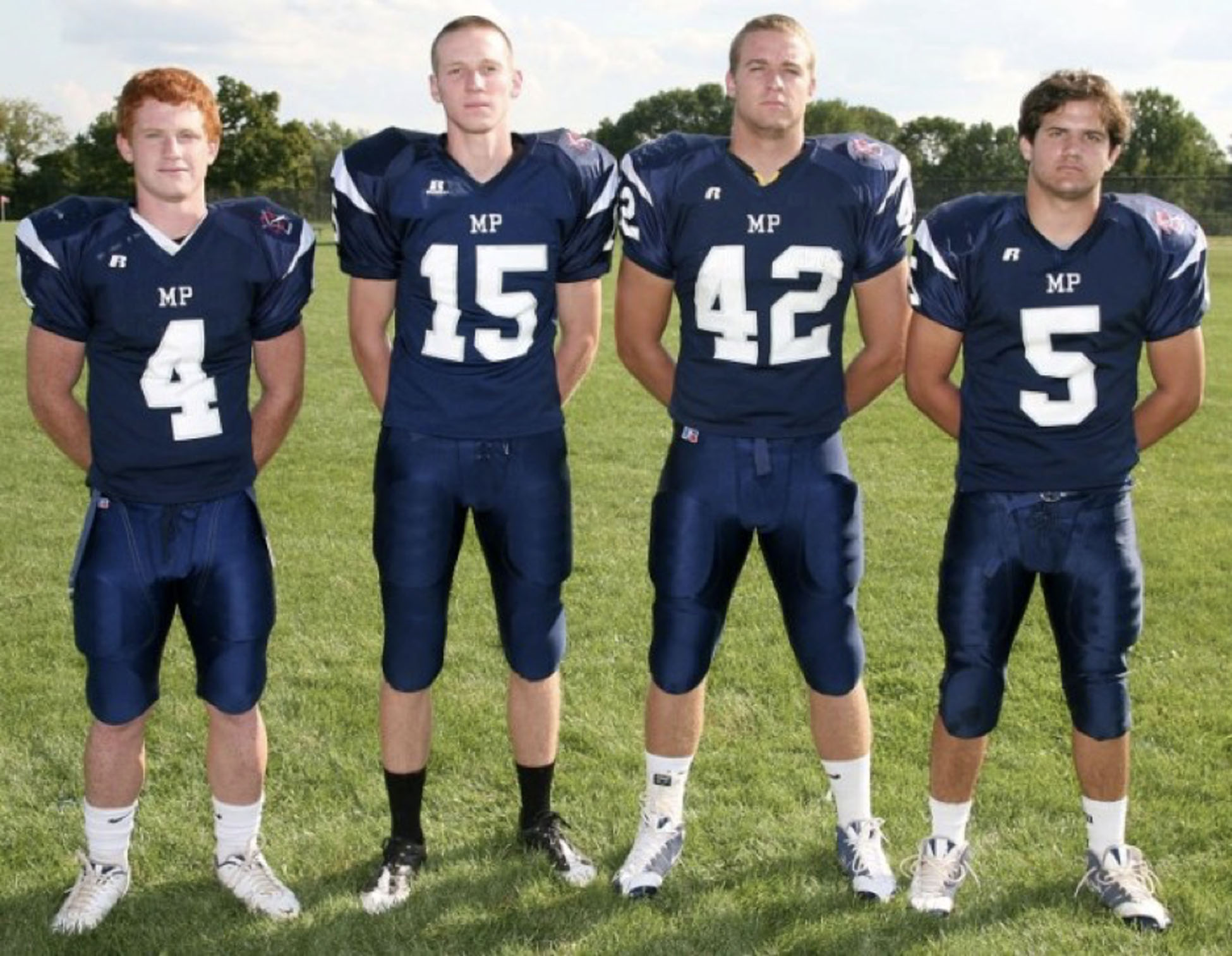 2008 Malvern Prep Friars Football Team Captains