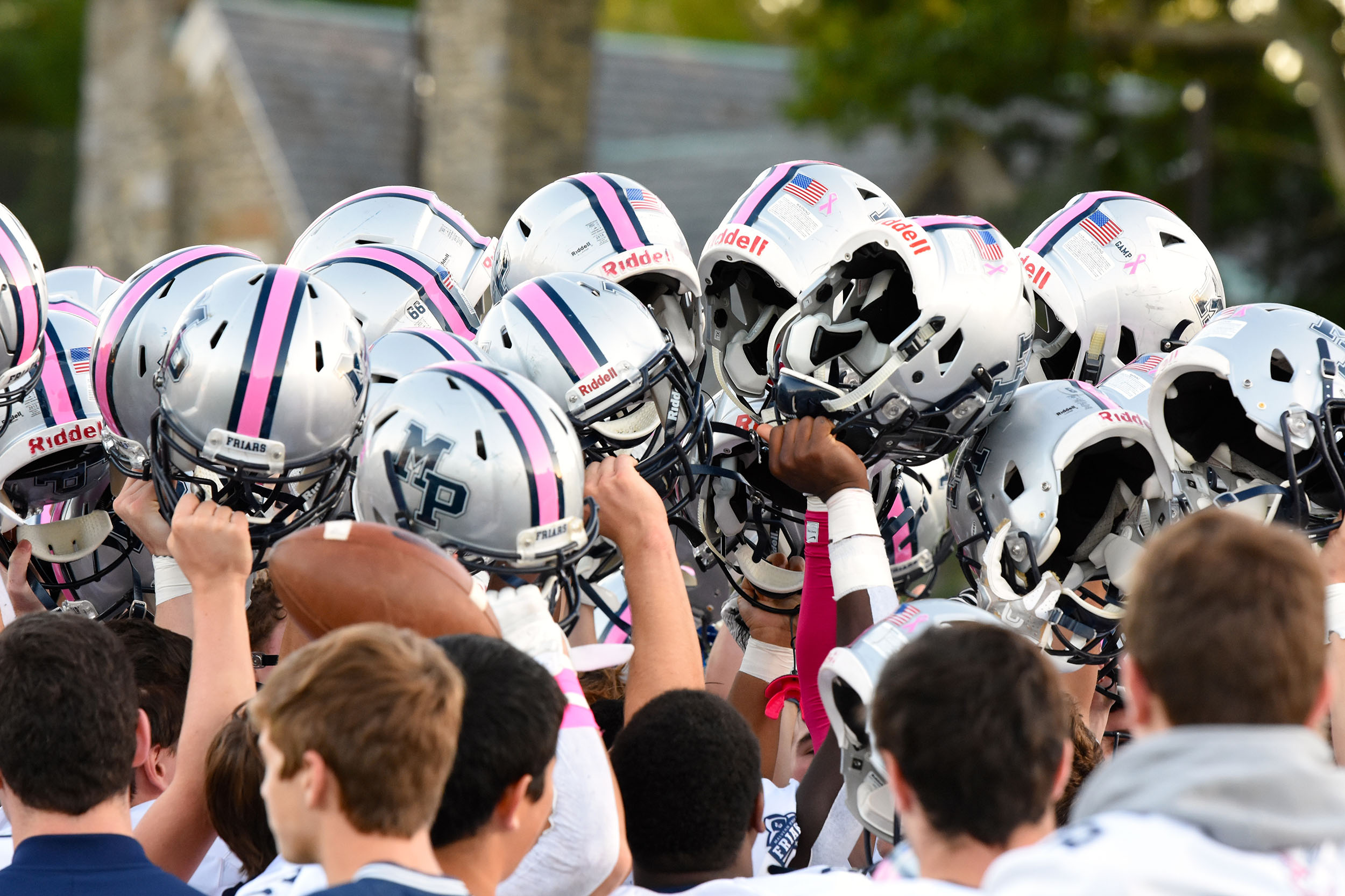Malvern Prep Football Helmets