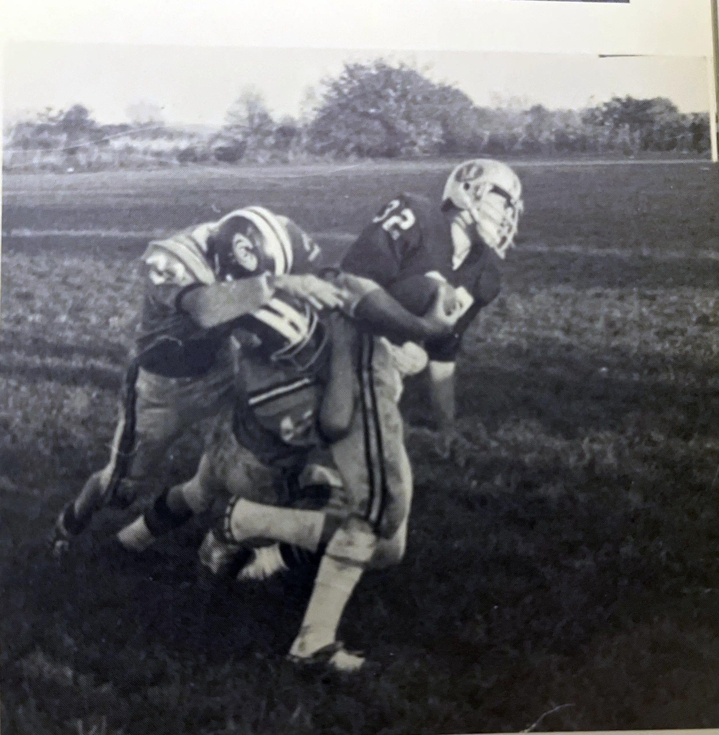 1971 tackle against Malvern