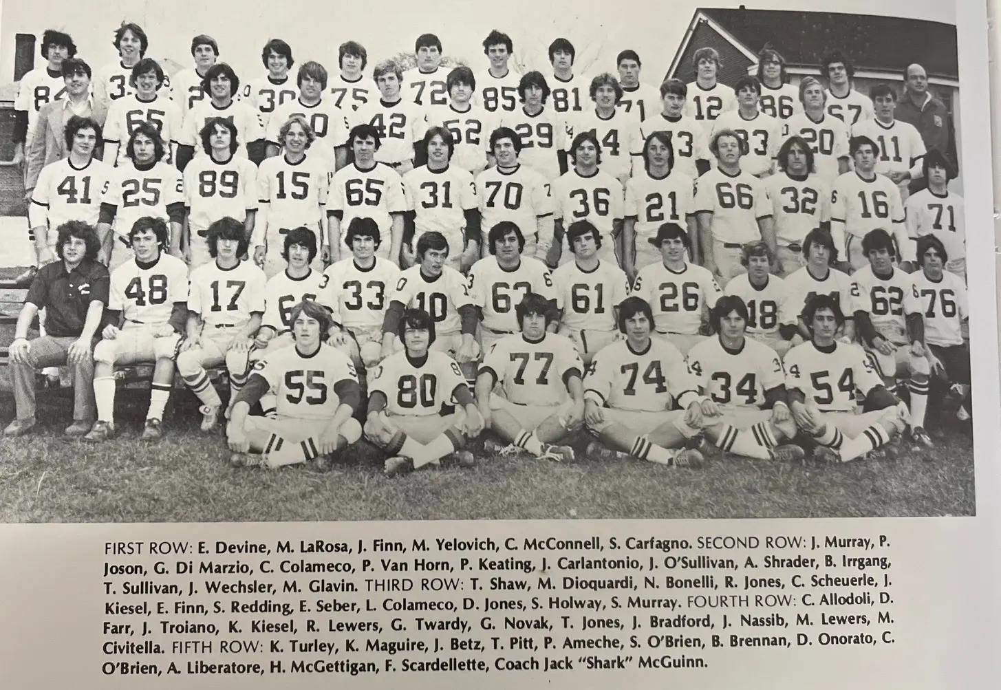 1976 Malvern Prep Football Team