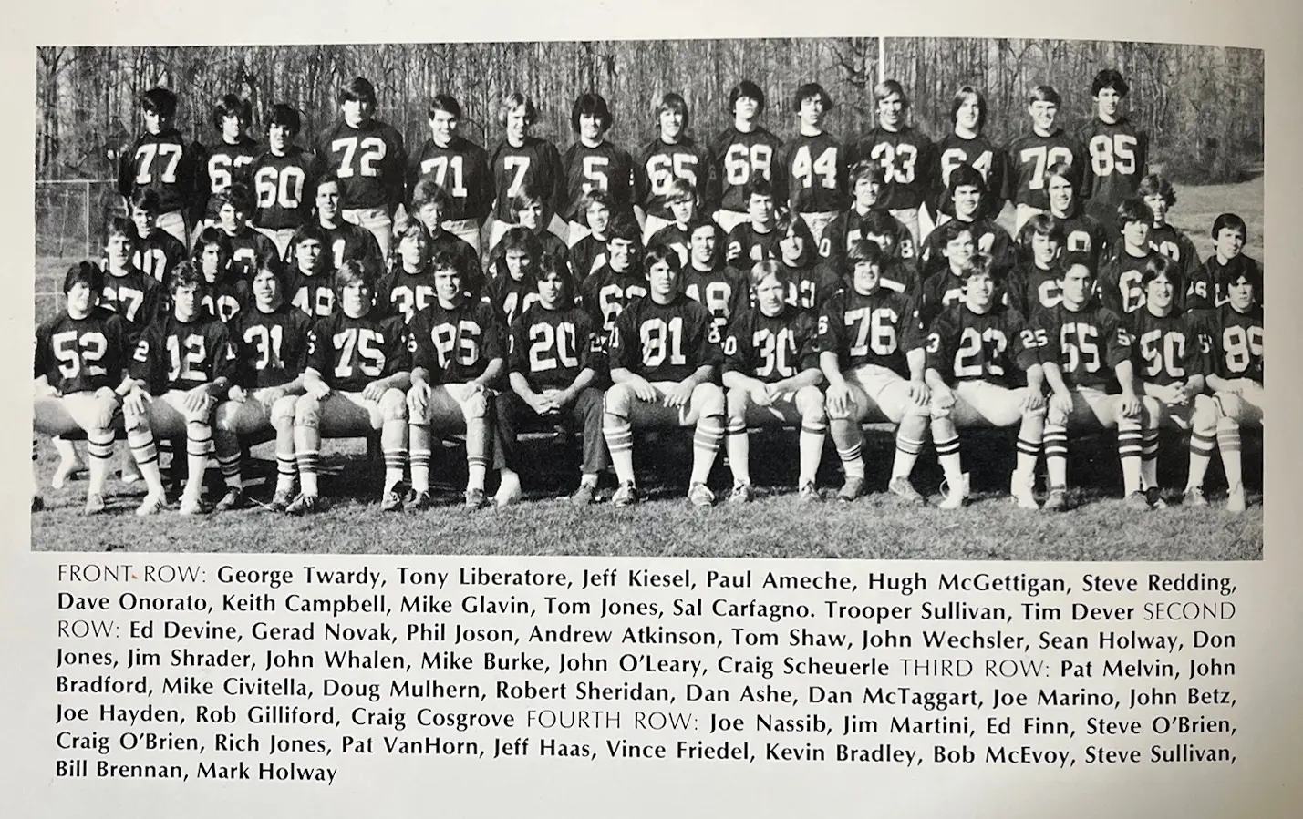 1977 Malvern Prep Football Team