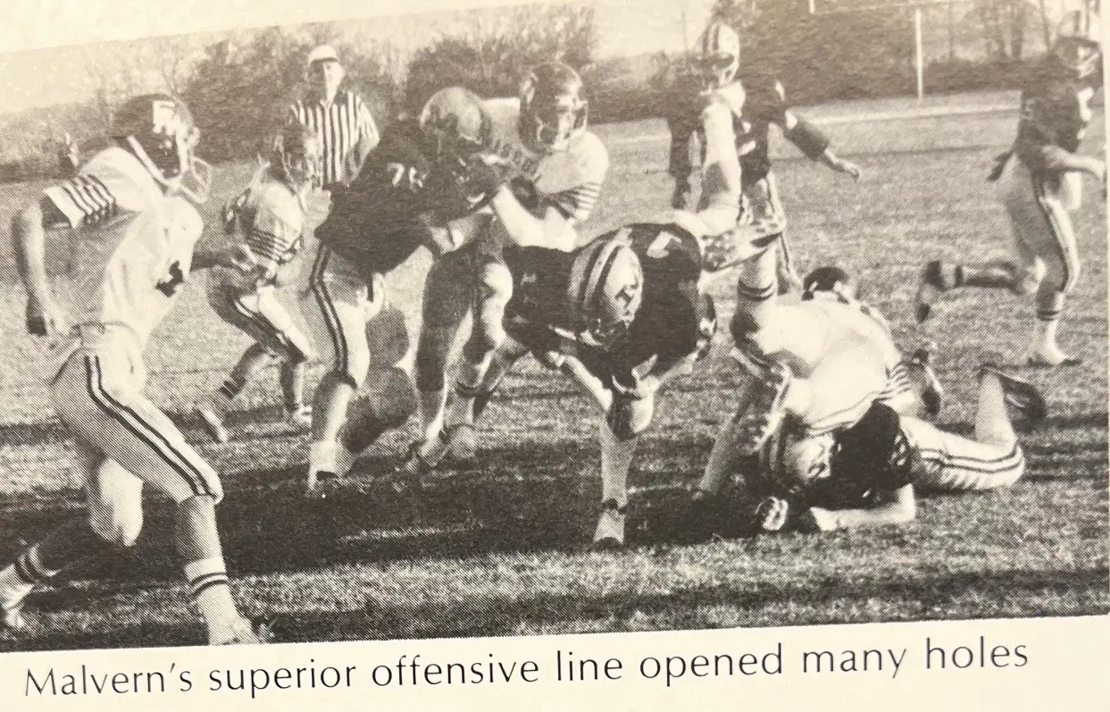 Malverns Superior offensive line opened many holes