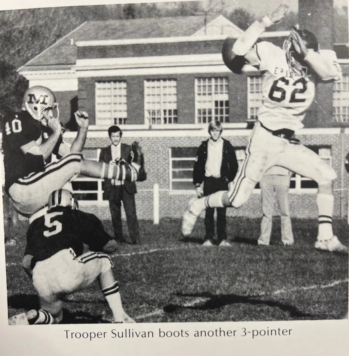Trooper Sullivan boots another field goal