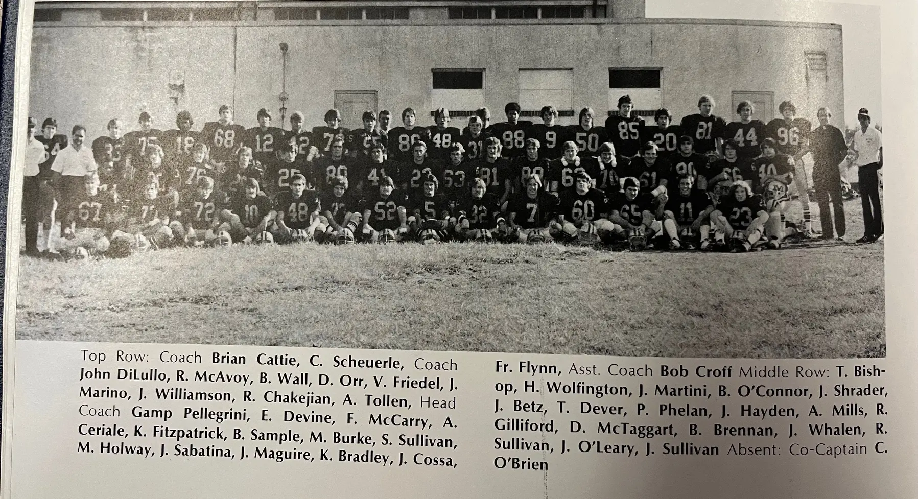1979 Malvern Prep Friars Football Team