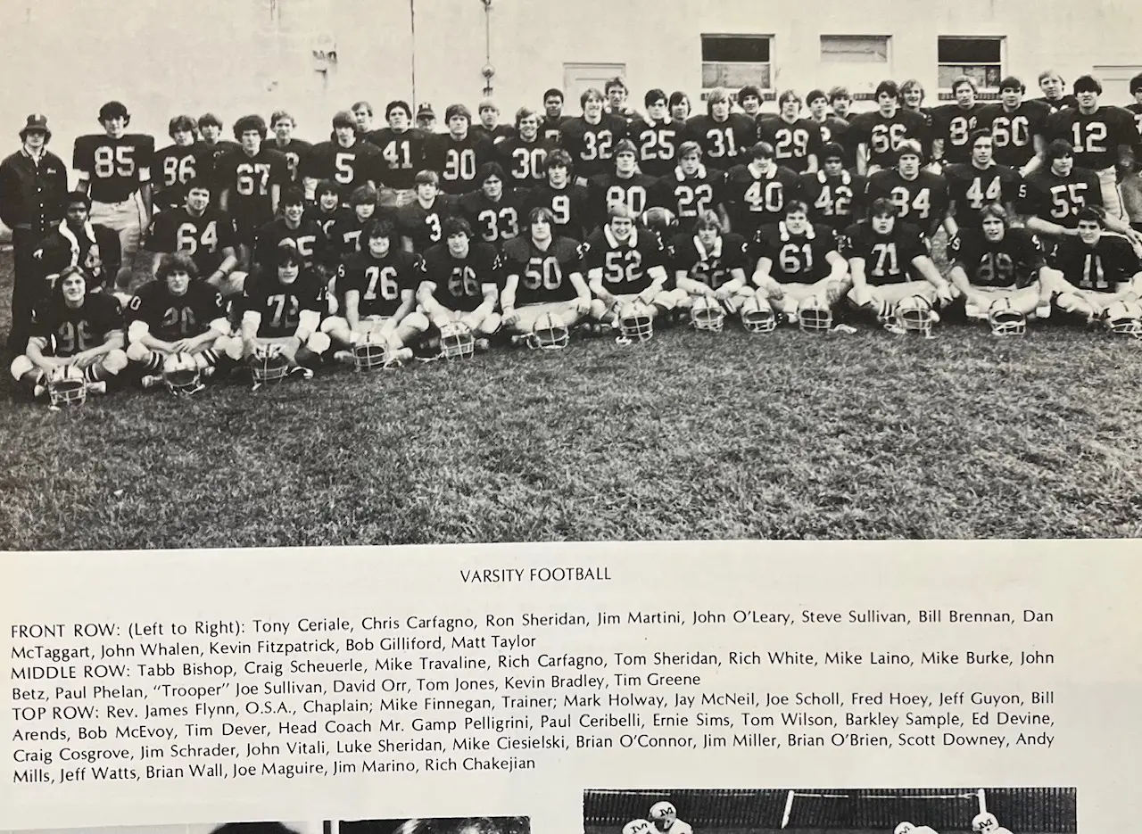1979 Malvern Prep Friars Football Team