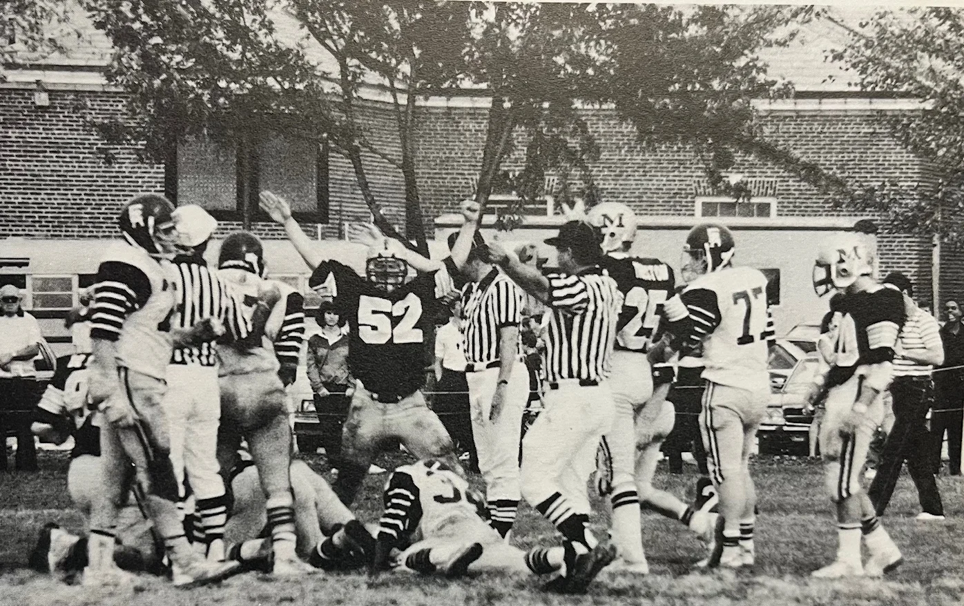 1984 Malvern Prep post play action