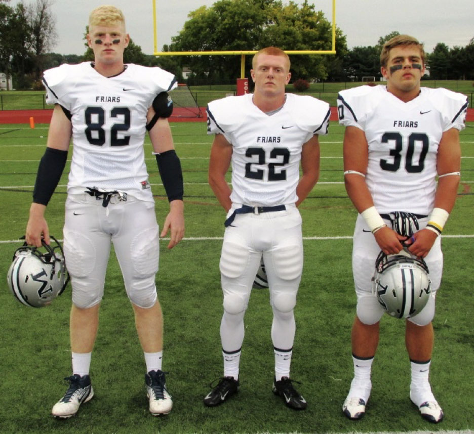 2013 Malvern Prep Friars Football Team Captains