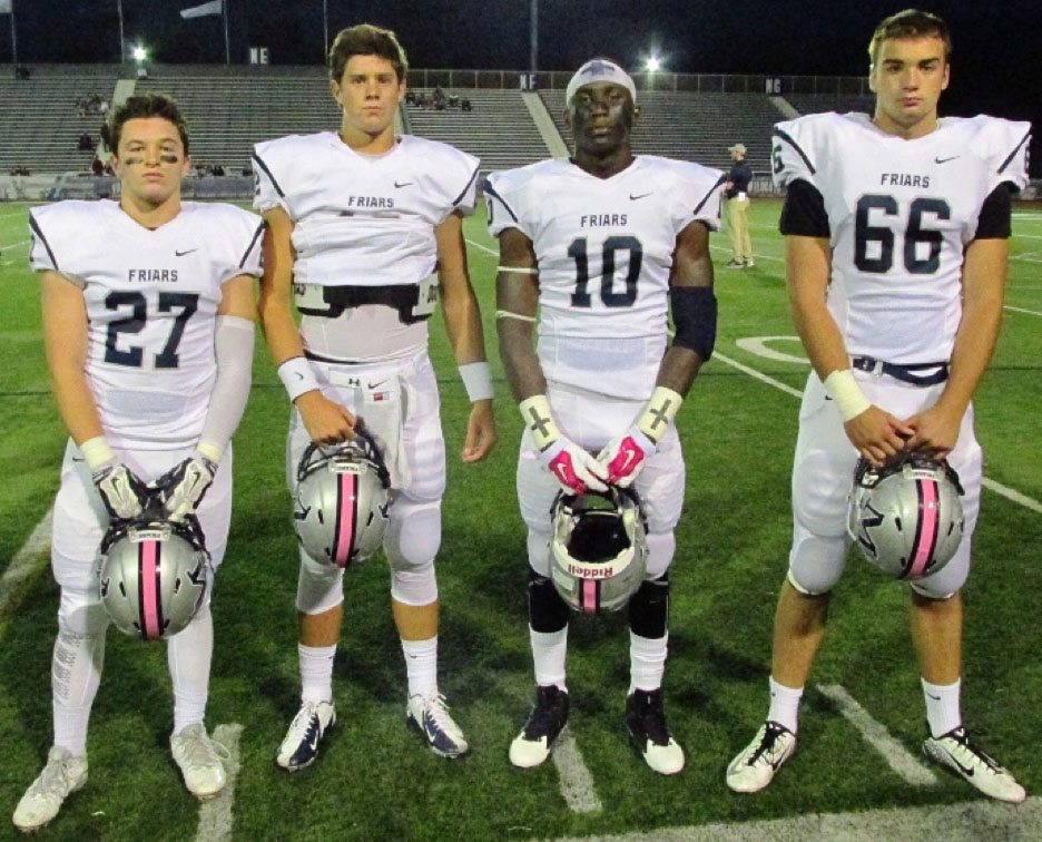 2014 Malvern Prep Friars Football Team Captains